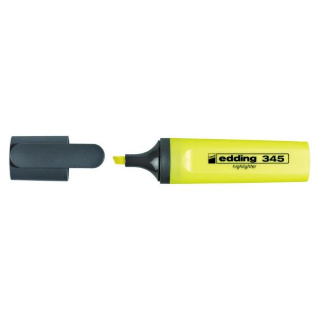 Zvýrazňovač edding 345 žltý_1