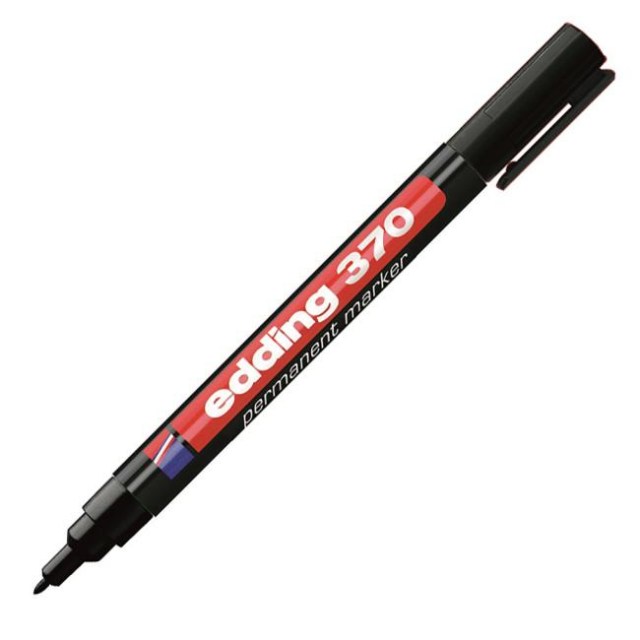 Permanentný popisovač edding 370 čierny_1