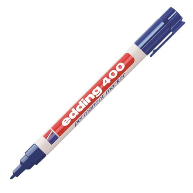 Permanentný popisovač edding 400 modrý_1