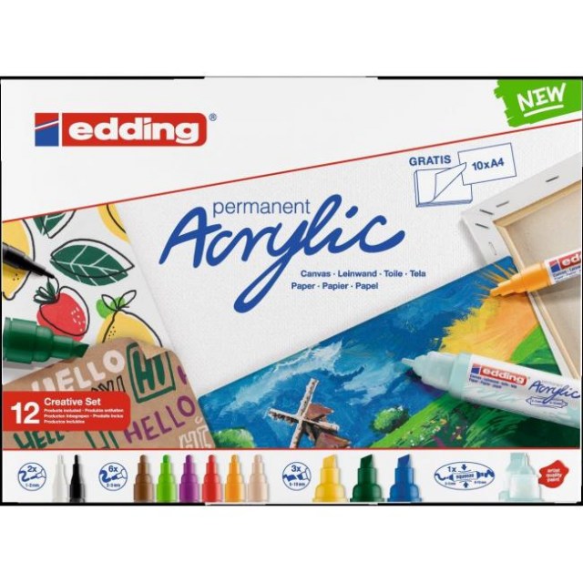 Kreatívna akrylová súprava v základných farbách_1