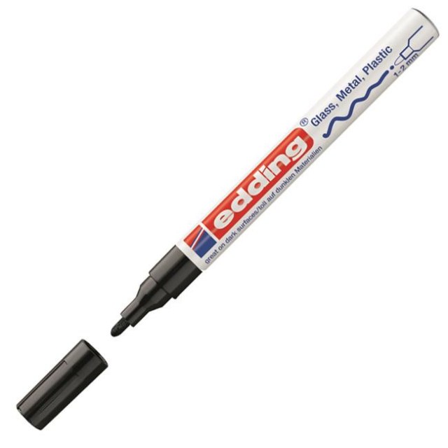 Lakový popisovač edding 751 čierny_1