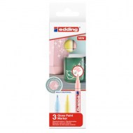 Sada lakových popisovačov edding 751/3 S pastel_1