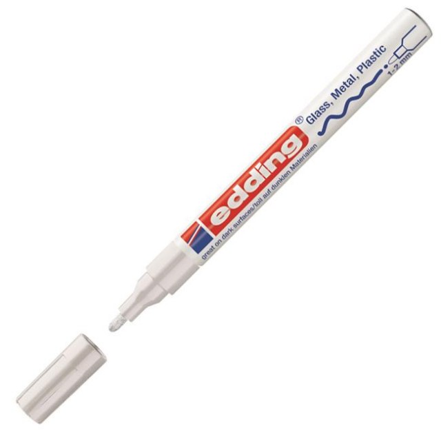 Lakový popisovač edding 751 biely_1