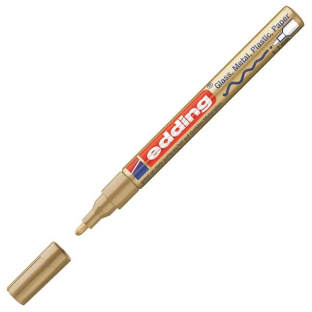 Lakový popisovač edding 751 zlatý_1