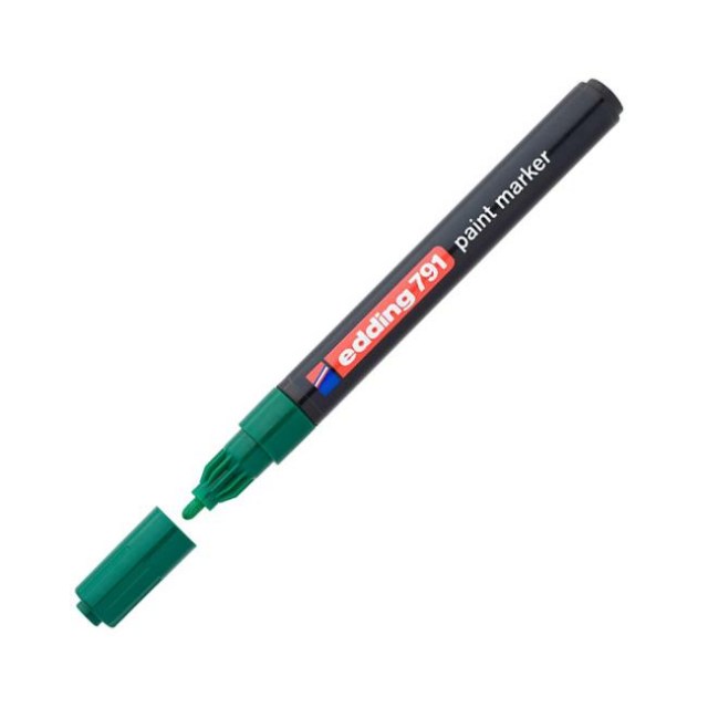 Lakový popisovač edding 791 zelený_1