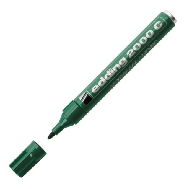Permanentný popisovač edding 2000C zelený_1