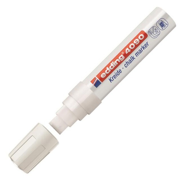 Popisovač na sklo edding 4090 biely_1