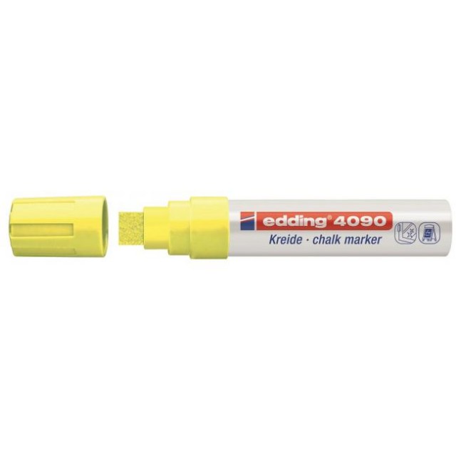 Popisovač na sklo edding 4090 neónovožltý_1