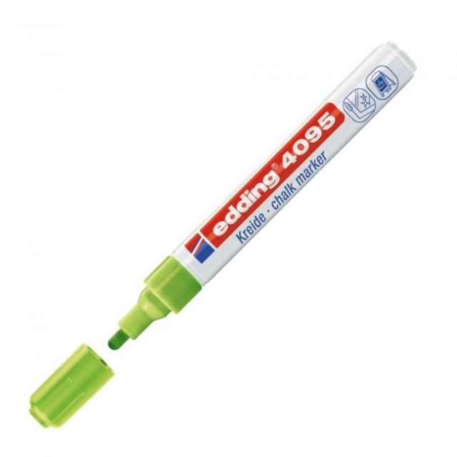 Popisovač na sklo edding 4095 svetlozelený_1
