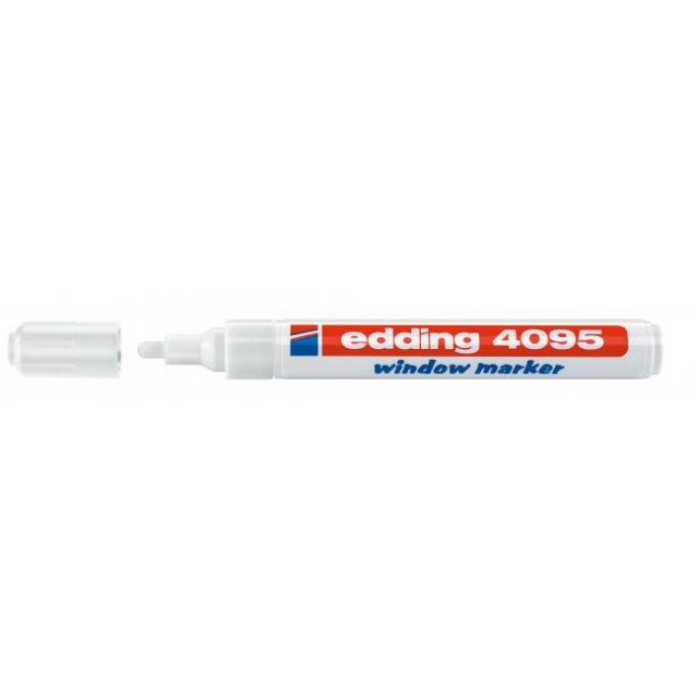 Popisovač na sklo edding 4095 biely_1