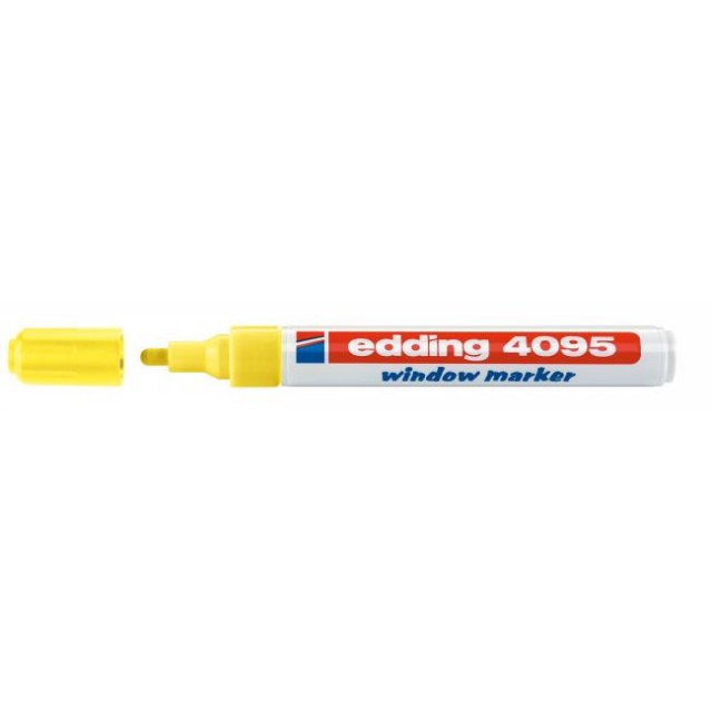 Popisovač na sklo edding 4095 neónovožltý_1