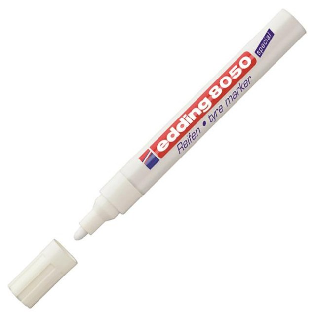 Popisovač na pneumatiky edding 8050 biely_1