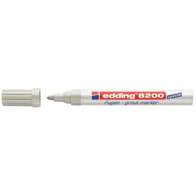 Popisovač na špáry edding 8200 strieborno-sivý v BL_2