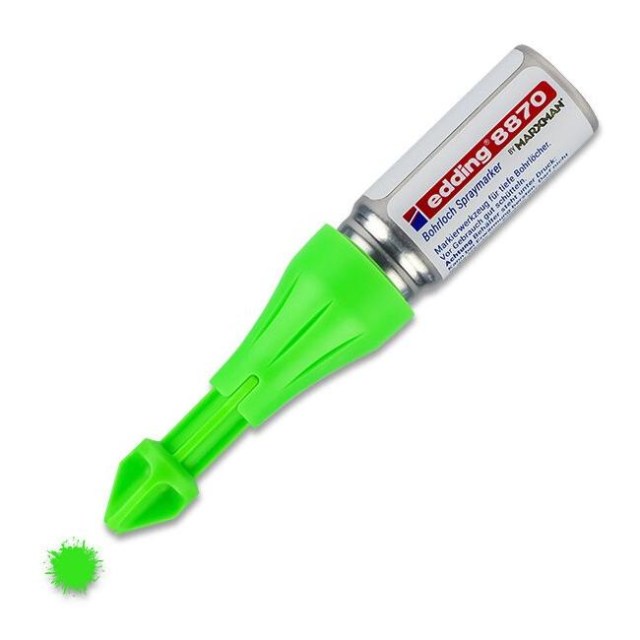 Popisovač na značenie otvorov edding 8870 v blistri neonovo zelený_1