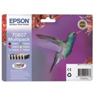 Atramentová náplň Epson C13T080740 CMYK+LC+LM multipack pre SP R265/R285/R360_1