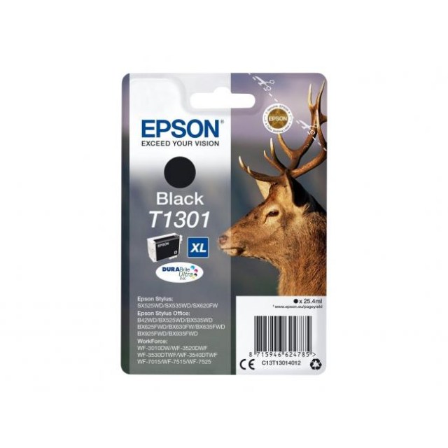 Atramentová náplň Epson T1301 XL black pre SX525WD/SX620FW (945 str.)_1
