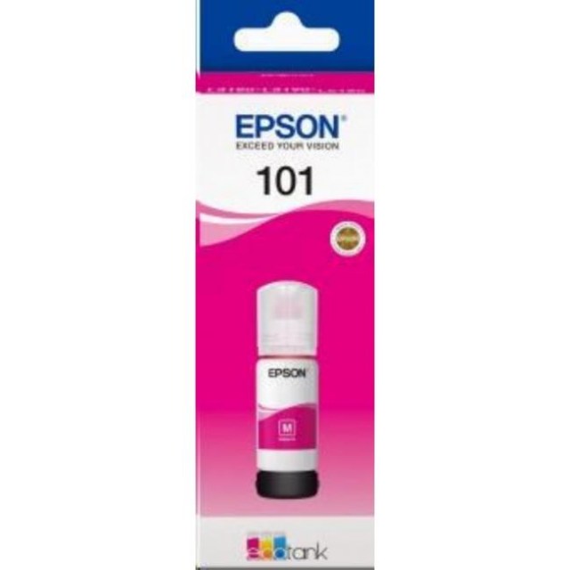Atramentová náplň Epson ecoTANK 101 magenta C13T03V34A pre L4150/4160/6160/6170 (6.000 str