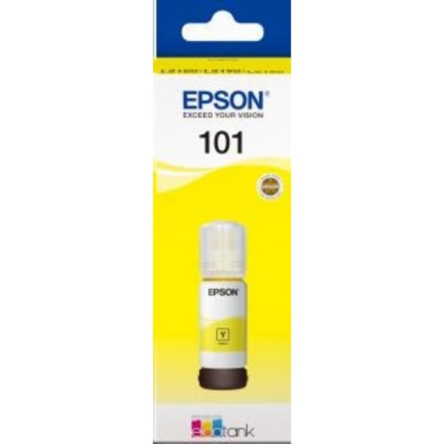 Atramentová náplň Epson ecoTANK 101 yellow C13T03V44A pre L4150/4160/6160/6170 (6.000 str.