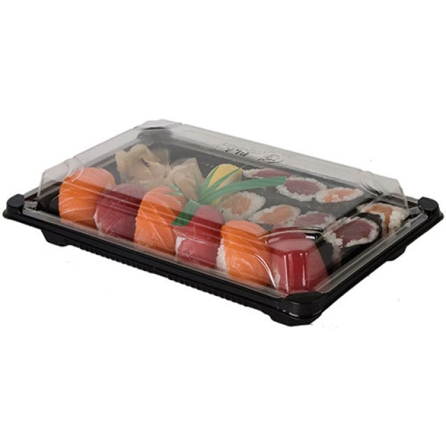 Krabička na sushi s viečkom - 185x130mm [50ks]_1