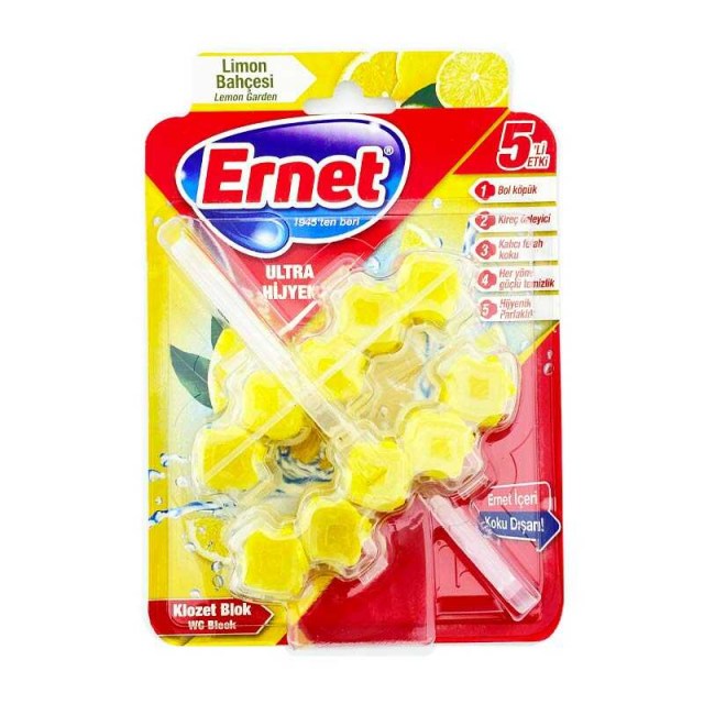 Ezel ERNET WC záves blok - žltý citrón 1 x 50g_1
