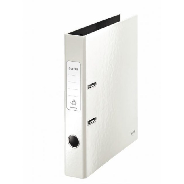 Zakladač pákový Leitz 180° WOW 5cm perleťovo biely_1