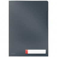 Obal L pevný Leitz Cosy A4 200mic zamatový šedý 3 ks_1