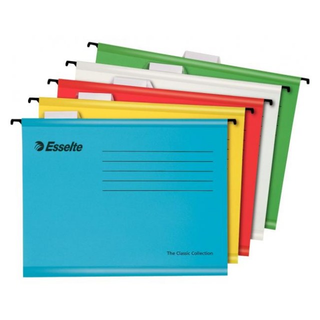 Závesný obal Esselte Classic mix farieb_1