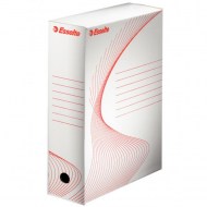 Archívny box Esselte 100mm biely/červený_1