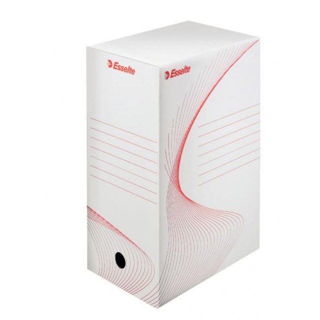 Archívny box Esselte 150mm biely/červený_1