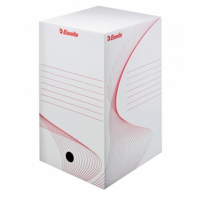 Archívny box Esselte 200mm biely/červený_1