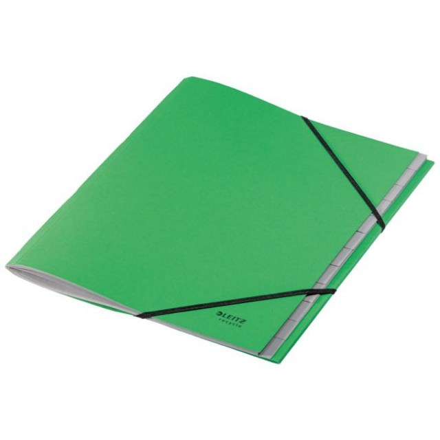 Triediaca kniha 12 Leitz Recycle zelená_1