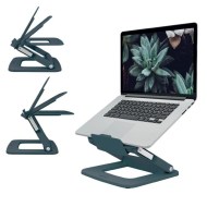 Stojan na notebook nastaviteľný Leitz Ergo s viacerými uhlami sklonu, zamatový šedý_1