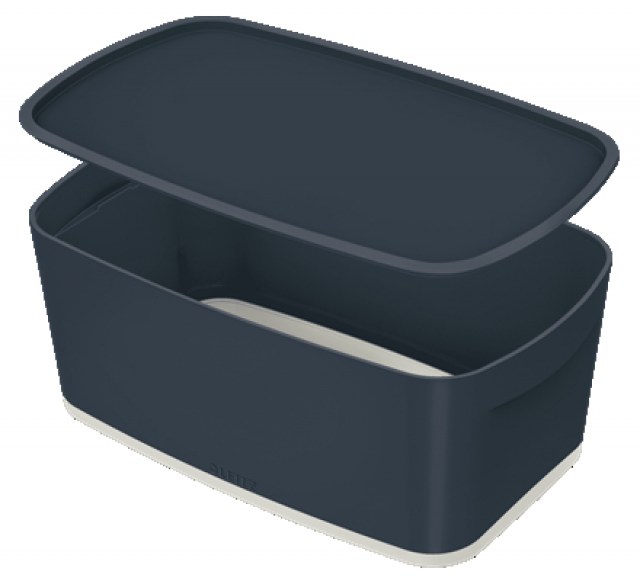 Prenosný box Leitz Cosy MyBox zamatová šedá_1