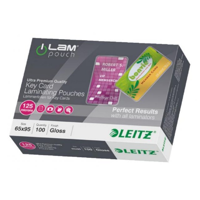 Laminovacie fólie Leitz 65x95mm, 125 mic_1