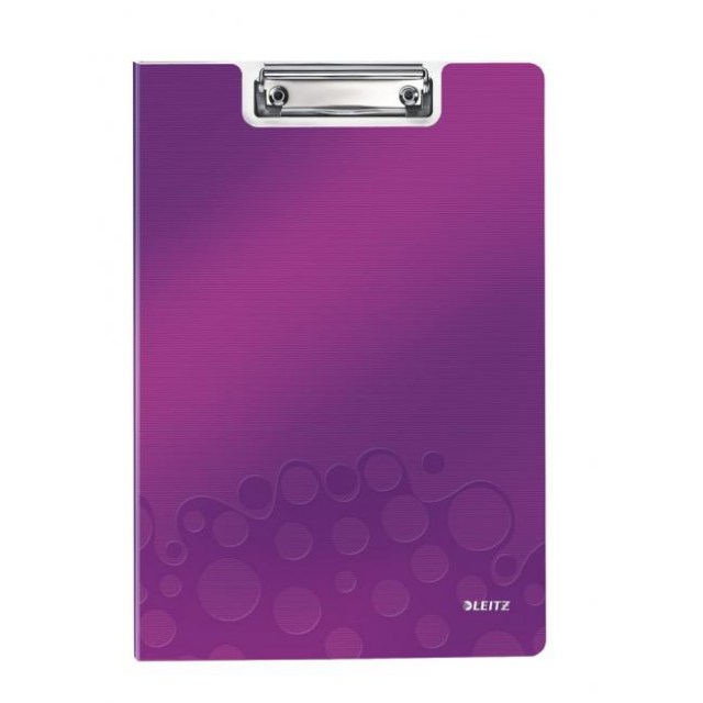 Dosky s klipom Leitz WOW purpurové_1