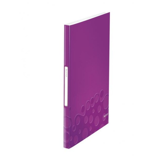 Katalógová kniha 40 Leitz WOW purpurová_1
