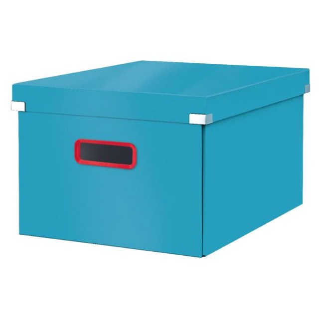 Stredná krabica Click & Store A4 Leitz Cosy kľudná modrá_1