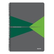 Blok Leitz Office Card A4 90 listov linajkový zelený_1