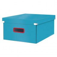 Veľká krabica Click & Store A3 Leitz Cosy kľudná modrá_1