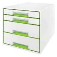 Zásuvkový box Leitz WOW metalický zelený_1