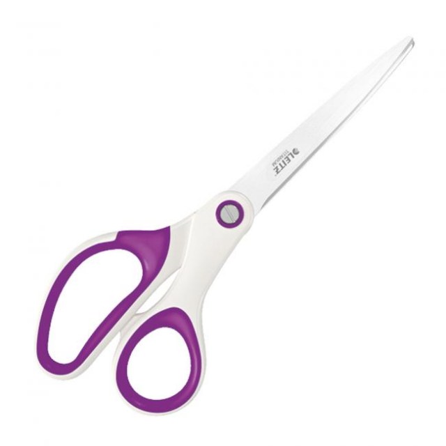 Titánové kancelárske nožnice Leitz WOW 205mm purpurové_1