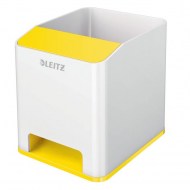 Stojan na perá hudobný Leitz WOW žltý_1