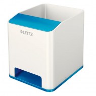 Stojan na perá hudobný Leitz WOW metalický modrý_1