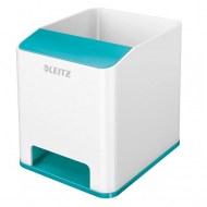 Stojan na perá hudobný Leitz WOW ľadová modrá_1