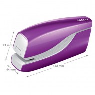 Elektrická zošívačka Leitz New NeXXt WOW 5566 purpurová_1