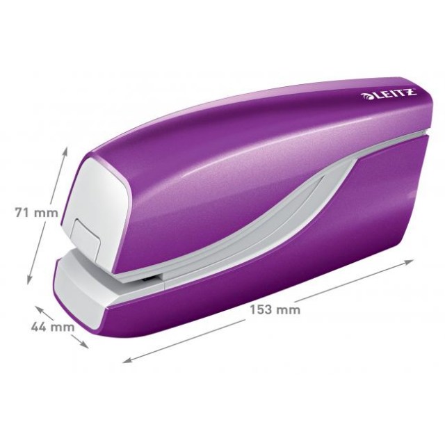 Elektrická zošívačka Leitz New NeXXt WOW 5566 purpurová_1