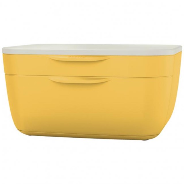 Zásuvkový box Leitz Cosy teplý žltý_1