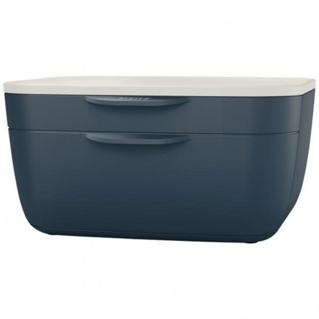 Zásuvkový box Leitz Cosy zamatový šedý_1