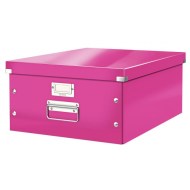 Veľká škatuľa A3 Click & Store ružová_1