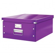Veľká škatuľa A3 Click & Store purpurová_1